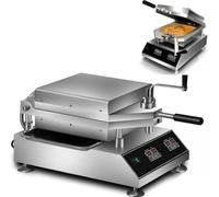Macchina Elettrica Professionale Per Crepes E Pancake, Ideale Per Chioschi Di Snack Da Strada, Ristoranti Caffetterie; Per La Preparazione Tako Senbei Ai Gamberetti Appena Fatti