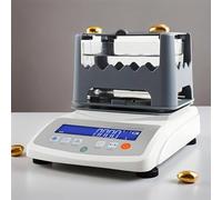 Macchina elettronica del tester di purezza dell'oro di Digital, analizzatore di purezza del metallo di alta precisione per la misurazione solida di densità