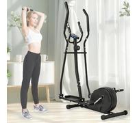 Macchina Ellittica Per Dimagrire Con 8 Livelli Di Resistenza, Macchina Per Cardio Fitness, Bici Da Fitness Per Uomini E Donne, Per Allenamento Completo Del Corpo, Brucia Grassi, Design Salvaspa black
