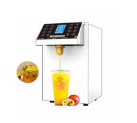 Macchina Erogatrice Di Sciroppo Di Fruttosio Commerciale In Vendita/Erogatore Di Zucchero For Macchina Di Riempimento Di Sciroppo Di Bubble Tea Negozi di ghiaccio(White)