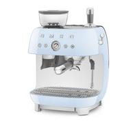 Macchina Espresso Manuale Smeg EGF03PBEU 2,4L 20 bar Blu con Macinacaffè Integrato