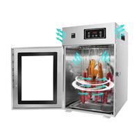 Macchina essiccatrice per alimenti, macchina alimenti a frutta commerciale di grande capacità, 800 W, timer regolabile, controllo della temperatura, carne, frutti mare, frutta, verdura, snack, fiori