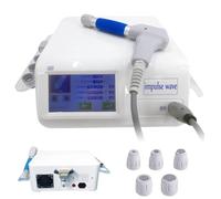Macchina extracorporale per terapia ad onde d'urto E-D Shockwave Terapia Macchina Massaggiatore per il Corpo per Massaggio Sollievo dal Dolore, Dispositivo Acustico Shock Wave con 5 Testine di