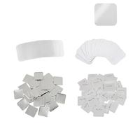 Macchina Fare Badge Macchina per creare bottoni con badge quadrati da 50 mm per realizzare magneti da frigorifero, spille, spille, articoli per l'artigianato artistico(100Set Plastic Base)