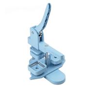 Macchina Fare Badge Macchina per creare bottoni con badge quadrati da 50 mm per realizzare magneti da frigorifero, spille, spille, articoli per l'artigianato artistico(50mm Blue Machine)