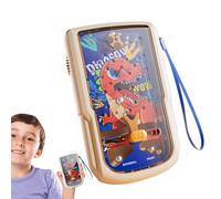 Macchina flipper per per la casa - ABS 5,12x3,35x0,79 pollici | Set da sala giochi al coperto con design dinosauro, giocattolo portatile di livello professionale per bambini, intrattenimento sportivo