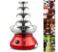 Macchina Fontana Di Cioccolato, Modello Commerciale Di Rubinetto Macchina Cascata Di Cioccolato Con Controllo Della Temperatura, Temperatura Costante Ed Efficiente Dal Punto Di Vista Energetico B