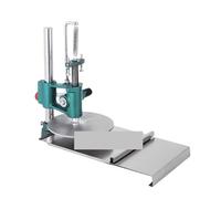 Macchina For Appiattire L'impasto Della Pizza Da 22 Cm E 25 Cm, Pressa For Pizza Manuale Facile Da Pulire(22CM)