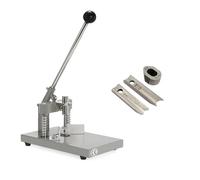 Macchina for arrotondare gli angoli, taglierina manuale for arrotondare gli angoli, libri fotografici resistenti Scenari di applicazione multipli(Silver with R6 R10)