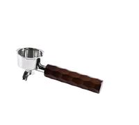 Macchina For Caffè Espresso, Compatibile Con Homix Hibrew H11 Oster Cecotec Phico Brayer Br1101, Portafiltro For Caffè A Doppio Beccuccio Da 51 Mm Con Cestello For 2 Tazze.(Donlim51MM-Walnut)