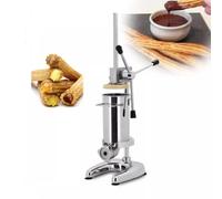 Macchina For Churro Manuale Commerciale Da 2 Litri, Macchina Churro Manuale, 5 Tipi Di Stampi, Acciaio Inossidabile, Macchina For Ciambelle Alla Frutta Latina, Riempitrice Manuale