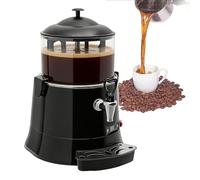 Macchina for cioccolata calda commerciale da 5/10 litri, acciaio inossidabile, schermo LED touch, regolazione 30~90 ℃, for riscaldare cioccolata, caffè e tè(5L)