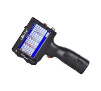 Macchina for codifica portatile da 12,7 mm Piccola stampante portatile a getto d'inchiostro Data di produzione Tappo di bottiglia Etichetta con logo Confezione Stampa multiformato(Printer-Black HD Ink