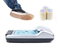 Macchina for copriscarpe, Macchina for pellicole for scarpe Dispenser automatico for copriscarpe soprascarpe con 3 rotoli di plastica usa e getta Copristivali for interni, casa, ufficio, azienda e pav