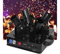 Macchina for coriandoli elettrica a quattro tubi, Lancia coriandoli wireless, Pistola elettronica for saluti da palco, Pistola for atmosfera coriandoli, for eventi speciali, Feste, Club, Matrimoni, Co