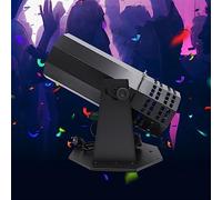 Macchina for coriandoli elettrica da 1500 W, Lancia coriandoli wireless, Pistola salutare elettronica da palco, Pistola elettrica for atmosfera coriandoli, for eventi speciali, Feste, Club, Matrimoni,