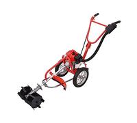 Macchina for diserbo portatile Sarchiatore a spinta manuale Tagliaerba Timone G0028 Host 52CC a 2 tempi con ruota for diserbo 1.9KW 2.5 cavalli per un funzionamento efficiente