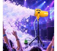 Macchina for effetti di schiuma Jet da 300 W | Cannone a schiuma, Macchina for bolle, Gamma di spruzzo 3-5M, Produzione di schiuma 20 m²/min(Yellow)