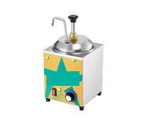 Macchina For Estrusione A Caldo Di Salsa Commerciale Macchina For Scaldare Il Distributore Di Formaggio Da 2,5 Litri Macchina For Pompaggio Di Salsa Di Pomodoro E Cioccolata Calda Negozi di ghiaccio