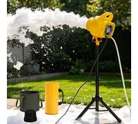 Macchina For Feste Con Cannone A Schiuma Spray Portatile, Cannone A Bolle Con Ventola, Creatore Di Schiume Dense For Riunioni, Cortile, Celebrazioni E Feste, Schiume Continue