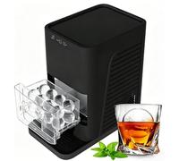 Macchina for ghiaccio trasparente da banco,macchina for ghiaccio sferica da 2'' for whisky con autopulizia automatica,ghiaccio cristallino e 2 pezzi pronti in 55 minuti,for cocktail Whiskey Bourborn