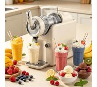 Macchina for granite 5 in 1, grande capacità da 2 litri, touch screen intelligente e pulizia automatica, produce 8-10 tazze, bevande pronte in 15 minuti, for la casa e le feste