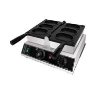 Macchina For Hamburger Commerciale A 3 Pezzi For Uova, Elettrica O A Gas, Con Padella Antiaderente For Pane Fagioli Rossi, Panini E Torte Facile Da Pulire