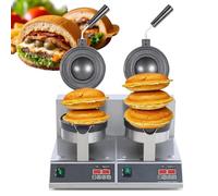 Macchina for hamburger, macchina for waffle elettrica con schermo digitale, macchina for sandwich, macchina for hamburger con brioche e gelato