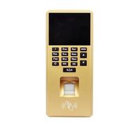 Macchina For Il Controllo Degli Accessi Con Impronte Digitali Da 2,4 Pollici, Sistema Biometrico USB, Registratore Elettronico Di Presenze(Size:Golden)
