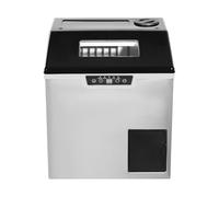 Macchina for il ghiaccio da banco, autopulente, silenziosa e compatta for casa, cucina, camper, campeggio, con autopulizia for bar di casa, campeggio, camper