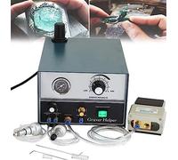 Macchina for incidere a impatto pneumatico for incisore pneumatica da 60 W 100-4000 giri/min Strumenti for l'impostazione della pietra for incisione a mano for for la creazione di gioielli,220V