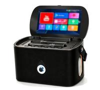 Macchina for karaoke portatile for adulti, con display dei testi | Tablet Karaoke da 16 GB, 2 microfoni wireless, altoparlante Karaoke con equalizzatore automatico, collega la TV