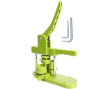 Macchina for la creazione di bottoni for badge da 58 mm di dimensioni multiple con parti di bottoni da 100 pezzi Set di presse for badge fai-da-te Creatore di spille