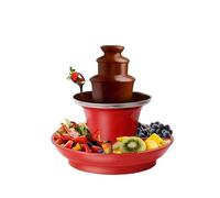 Macchina For La Fusione Della Cascata Torre Di Fontana Del Cioccolato A Tre Strati Staccabile Flusso Continuo E Regolare