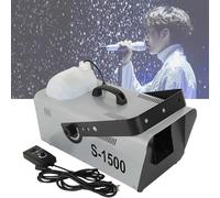 Macchina for la neve da 1500 W, controllo tramite cavo e telecomando Macchina for fiocchi di neve con controllo a doppia modalità, dimensioni e quantità di fiocchi di neve regolabili, area di copertur