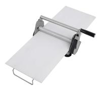 Macchina for la pasta della pizza pieghevole, rullo for da tavolo in acciaio inossidabile, spessore regolabile, for, croissant(RS201)