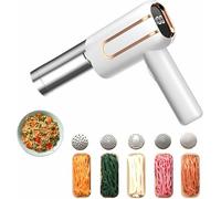 Macchina for la pasta senza fili 5 in 1, macchina for portatile con tagliapasta e stampi, pressa for automatica