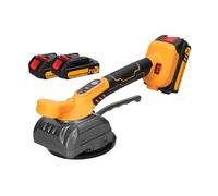 Macchina for la posa automatica di piastrelle da 21 V, utensile vibrante for la posa di piastrelle, livellatrice for piastrelle, ventosa allargata con livella a bolla,Costruzione robusta(2 Battery)