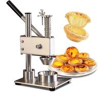 Macchina For La Preparazione Di Gusci Di Crostate All'uovo In Acciaio Inossidabile, Macchina For La Pressatura Di Crostate All'uovo, Strumento For La Pressatura Manuale Della Crostata All'uovo