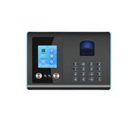 Macchina for la presenza di riconoscimento facciale Display LCD TFT impronte digitali biometriche Registratore check-in dei dipendenti Grande capacità di archiviazione