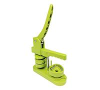 Macchina For La Produzione Di Badge Fai-da-te Forme Cuore Creatore Bottoni A Spillo Base Rotante Kit Avviamento Funzionamento Facile For I Regali Specchio A(Green)