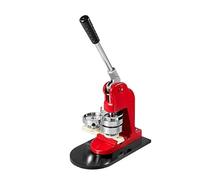 Macchina for la produzione di spille con bottoni, pressa for spille dimensioni con 100 pezzi di bottoni + taglierina circolare + utensile per armadietto da ufficio(56MM 100Pcs-Button)