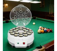 Macchina for la pulizia automatica della lucidatura delle palle da biliardo for 22 palle, macchina for la pulizia delle palle da biliardo elettrica da 180W Lucidatrice for la pulizia del biliardo