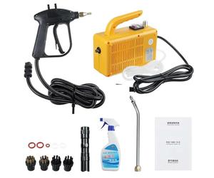 Macchina for la pulizia del vapore ad alta pressione for l'aria condizionata auto mobile macchina for domestica sterilizzazione disinfettante,Multiuso(Yellow)