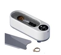 Macchina for la pulizia di occhiali a ultrasuoni con 50 vibrazioni, portatile, for casa, for orologi e gioielli, timer, 450 ml