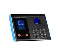 Macchina for la rilevazione delle impronte digitali Sistema di lettura della password for il riconoscimento facciale della telecamera IR for il registratore orologio del check-in dei dipendenti