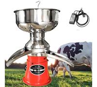 Macchina for la scrematura del latte, separatore centrifugo elettrico for crema di latte, separatore elettrico for crema Separatore di latte vaccino di capra in acciaio inossidabile 50L /