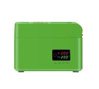 Macchina for la spremitura 'olio elettrica in acciaio inossidabile con riscaldamento automatico for arachidi e colza, uso domestico, nessuna tostatura necessaria Preciso(Groen)