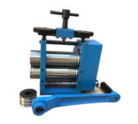 Macchina for laminazione manuale di gioielli, pressa for a semicerchio for la a freddo pepite metallo, pressatura utensili for fabbricazione per uso fai da te