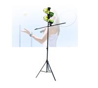 Macchina for Lanciare Palline da Tennis, Altezza Regolabile, Portatile, Non Elettrica, for Allenamento E Insegnamento (Palline Non Incluse)(Without Extra Track)